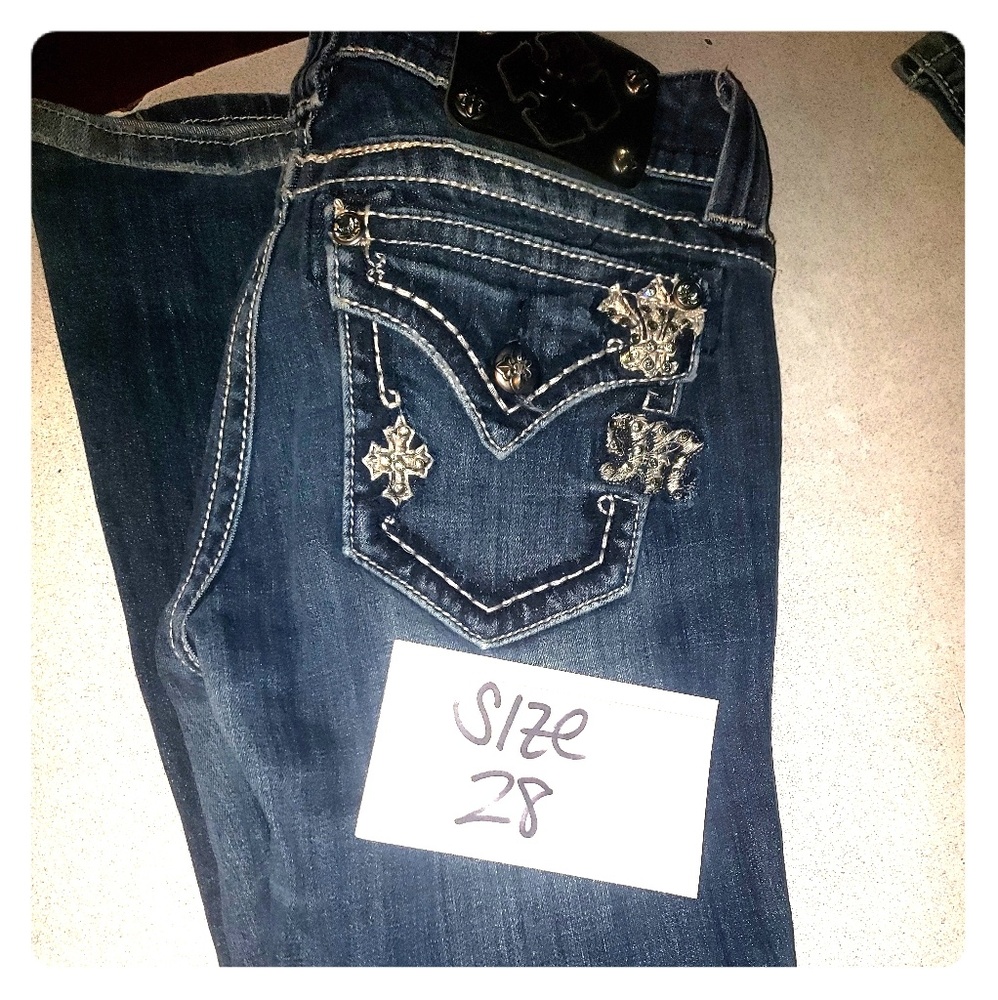 Miss Me size 28 bootcut jeans